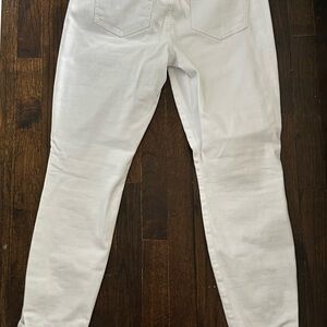 White Slim Fit Cabi Jeans - Classic Clean Style